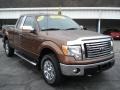 2011 Golden Bronze Metallic Ford F150 XLT SuperCab 4x4  photo #2