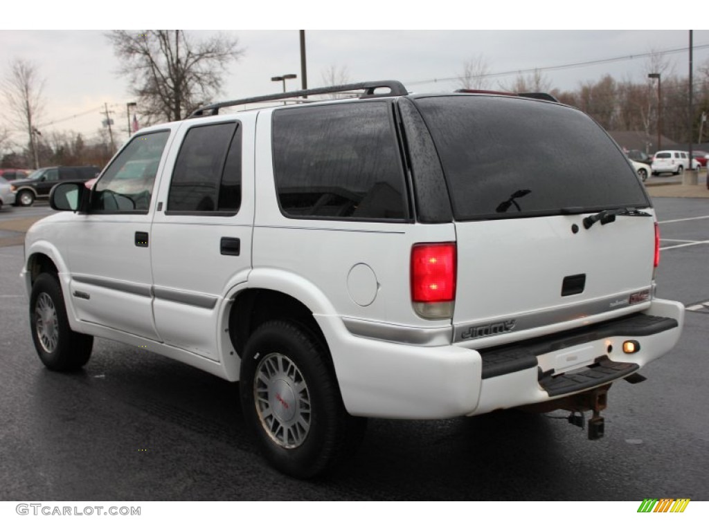 2000 Jimmy SLE 4x4 - Summit White / Graphite photo #14