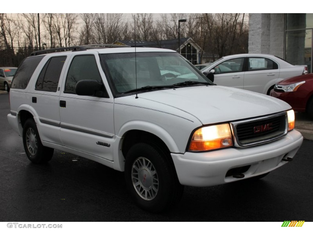2000 Jimmy SLE 4x4 - Summit White / Graphite photo #17