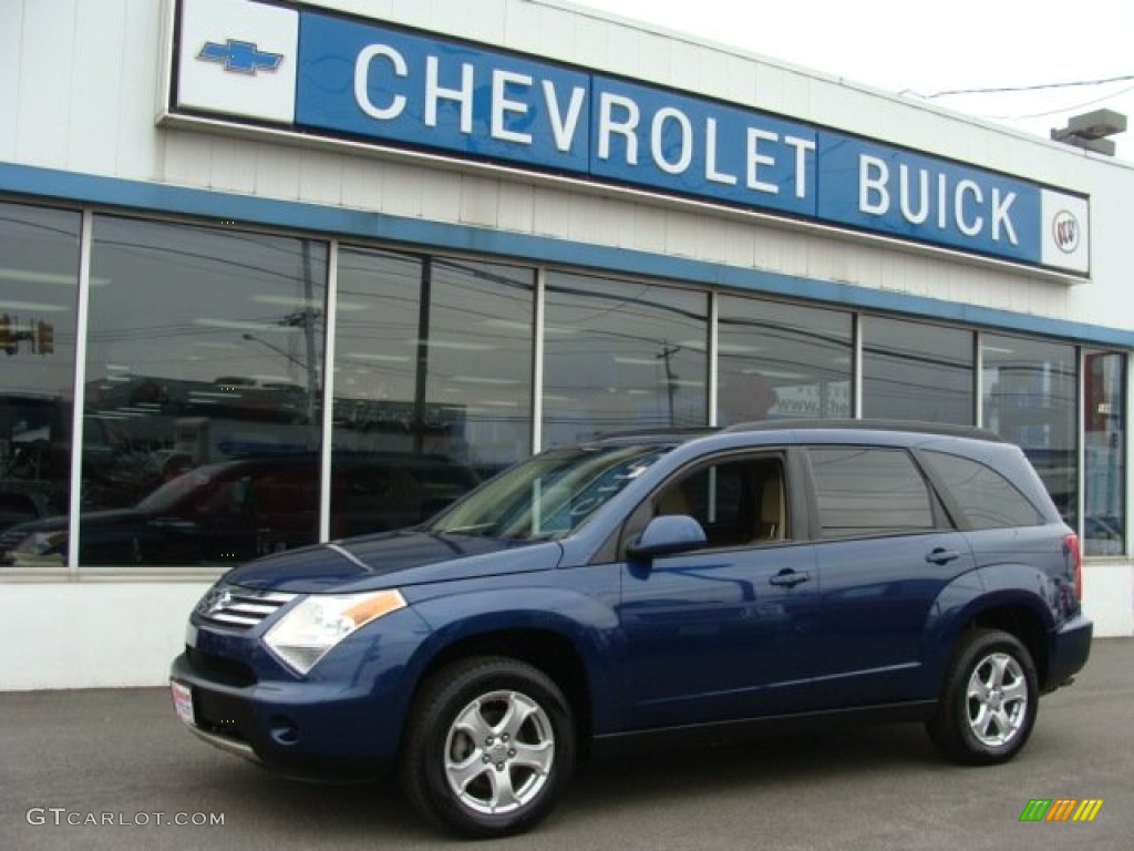 2008 XL7 Luxury AWD - Sapphire Blue Metallic / Beige photo #1