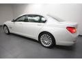Mineral White Metallic 2010 BMW 7 Series 750Li Sedan Exterior