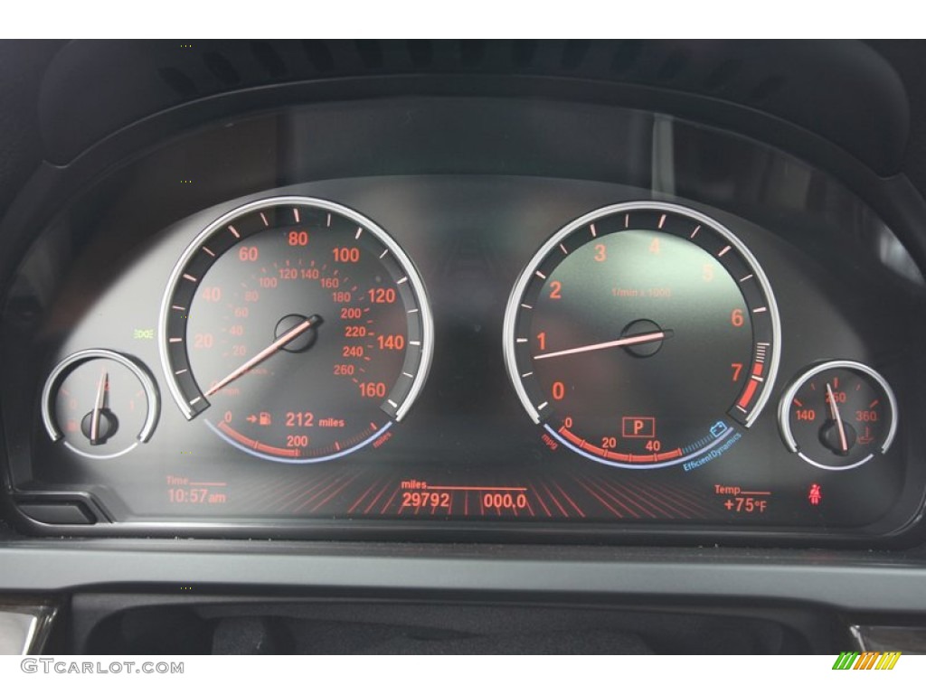 2010 BMW 7 Series 750Li Sedan Gauges Photo #62386375