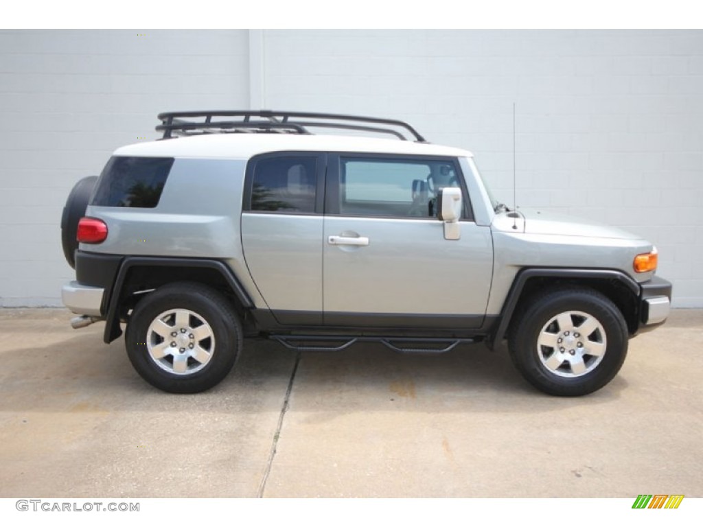 Silver Fresco Metallic 2010 Toyota FJ Cruiser Standard FJ Cruiser Model Exterior Photo #62386626