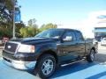 Black 2007 Ford F150 XLT SuperCab