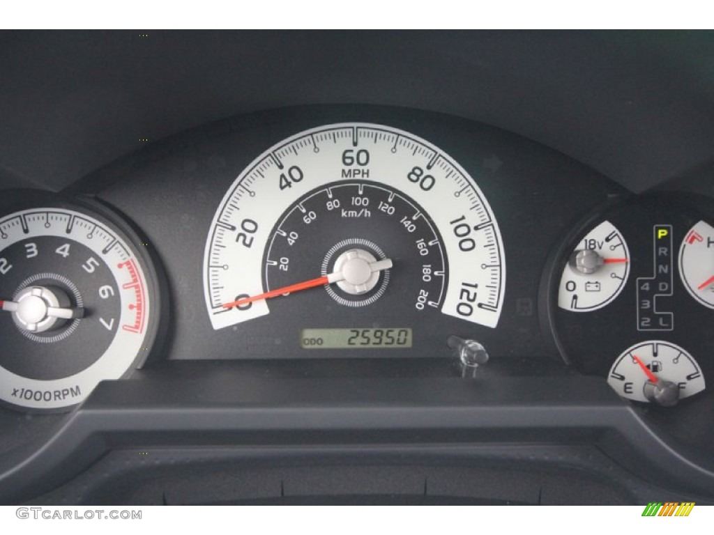 2010 Toyota FJ Cruiser Standard FJ Cruiser Model Gauges Photo #62386764