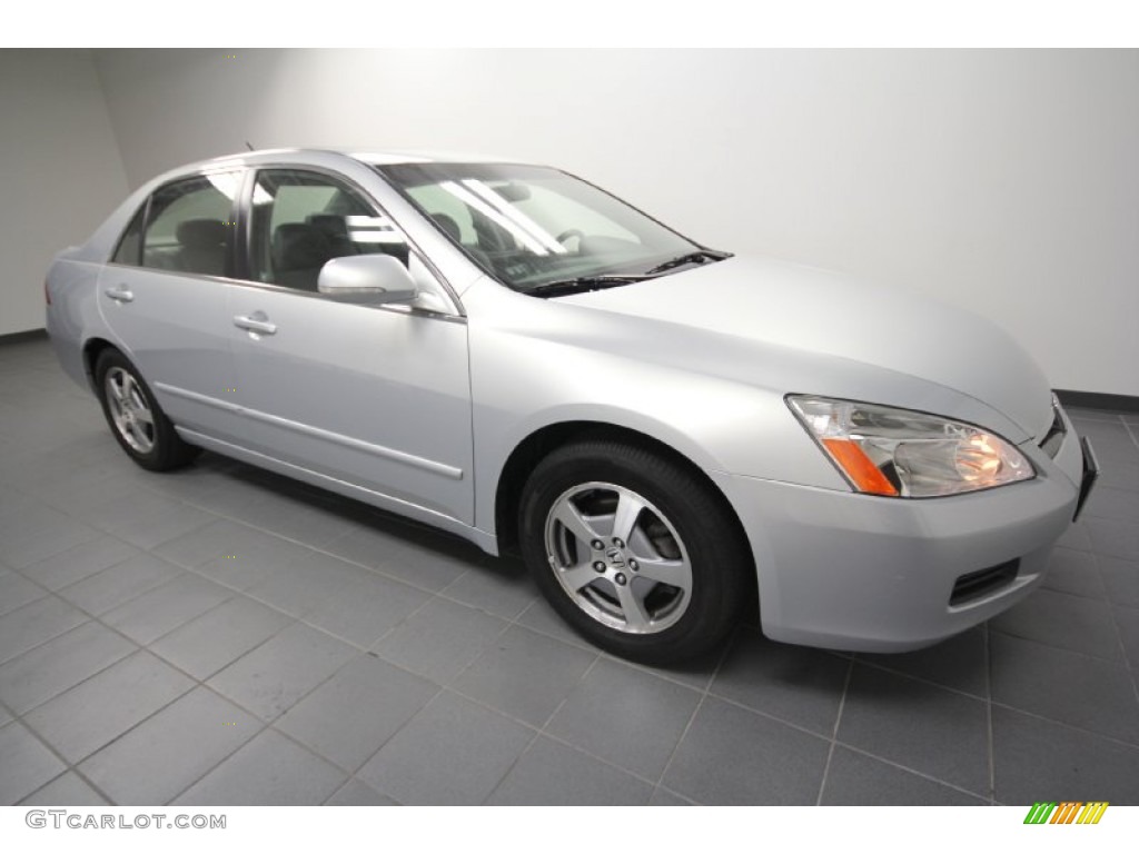 2006 Accord Hybrid Sedan - Silver Frost Metallic / Gray photo #8