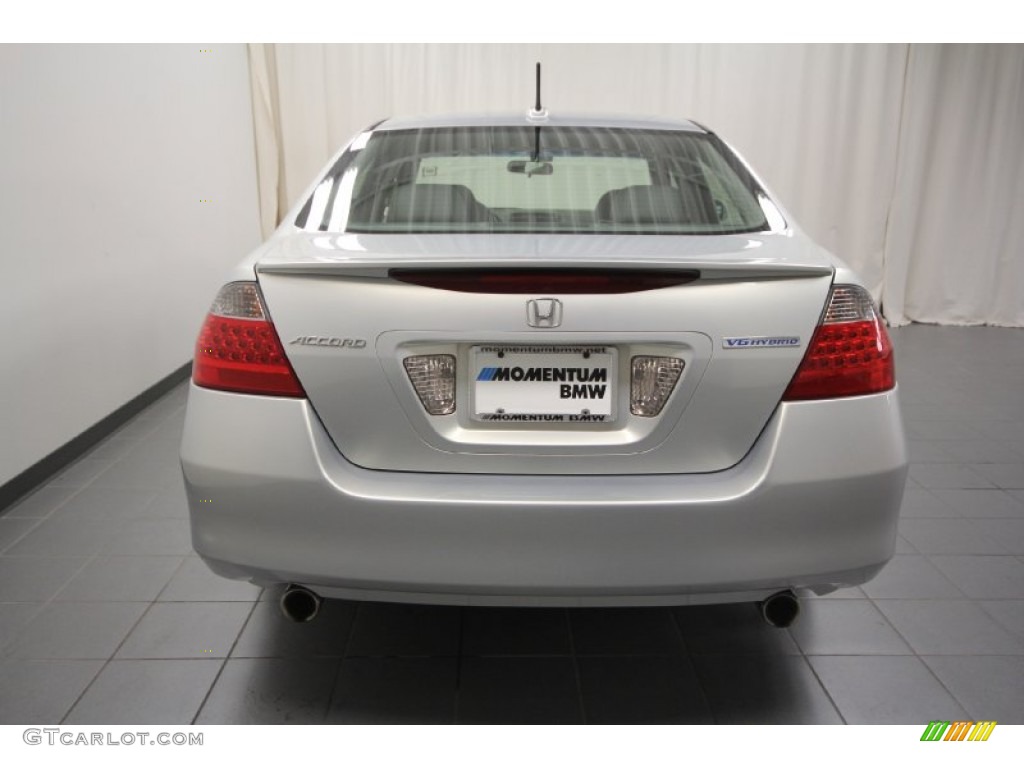 2006 Accord Hybrid Sedan - Silver Frost Metallic / Gray photo #13
