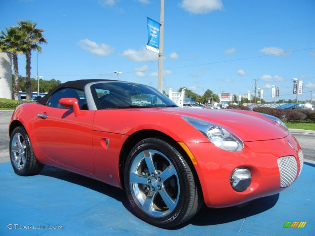 Aggressive Red 2007 Pontiac Solstice Roadster Exterior Photo #62387037