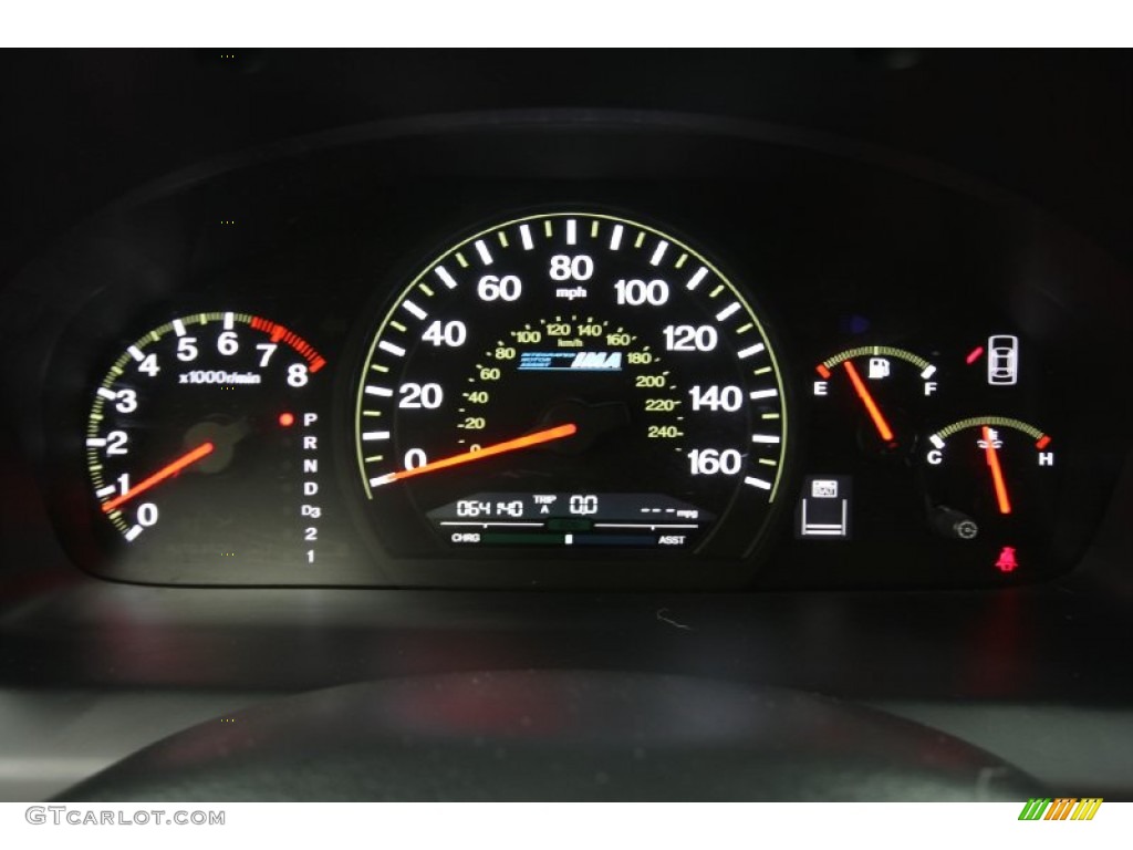2006 Accord Hybrid Sedan - Silver Frost Metallic / Gray photo #44
