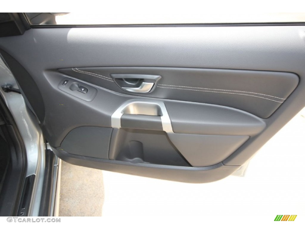 2013 Volvo XC90 3.2 R-Design R-Design Off Black Door Panel Photo #62387826