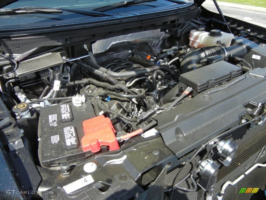 2012 Ford F150 FX4 SuperCrew 4x4 5.0 Liter Flex-Fuel DOHC 32-Valve Ti-VCT V8 Engine Photo #62387829