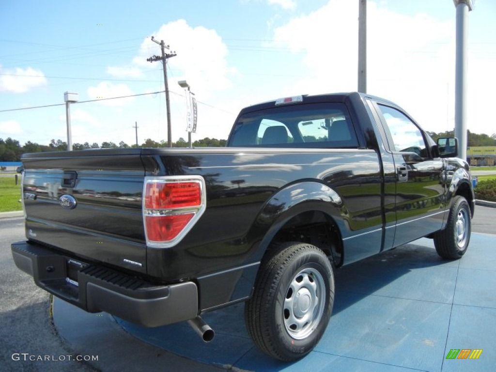 Tuxedo Black Metallic 2012 Ford F150 XL Regular Cab Exterior Photo #62387970
