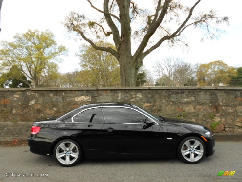 Jet Black 2009 BMW 3 Series 335i Convertible Exterior Photo #62388327