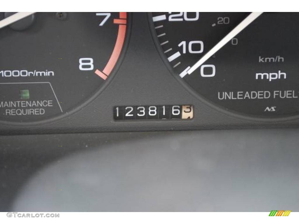 1992 Accord LX Sedan - Phantom Gray Pearl / Gray photo #9