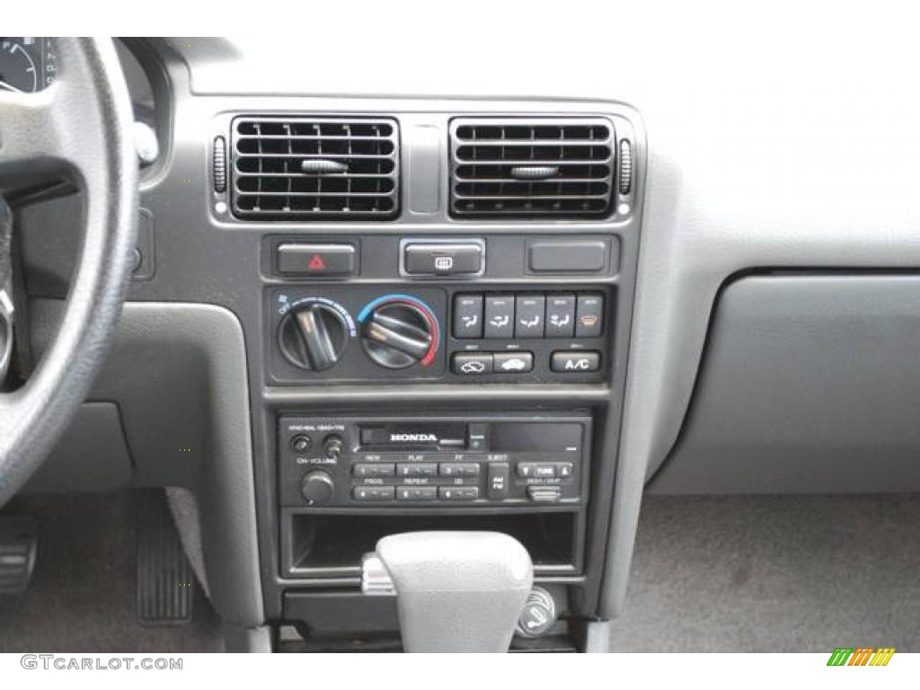 1992 Accord LX Sedan - Phantom Gray Pearl / Gray photo #18