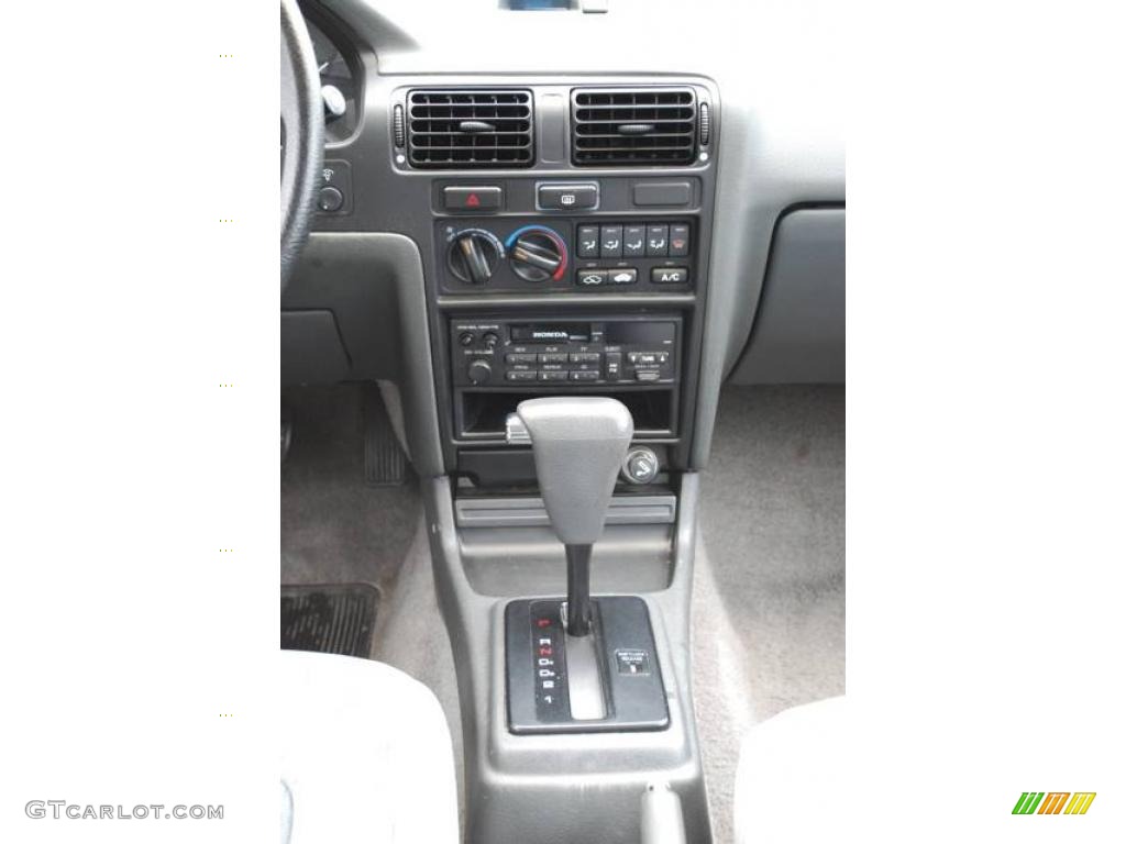 1992 Accord LX Sedan - Phantom Gray Pearl / Gray photo #19