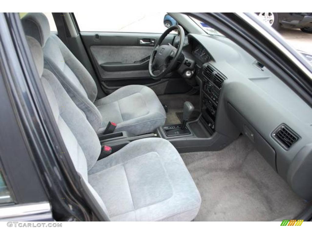1992 Accord LX Sedan - Phantom Gray Pearl / Gray photo #22