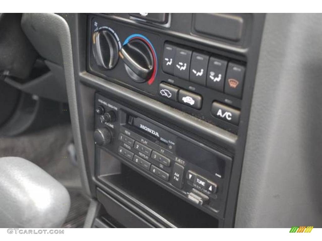 1992 Accord LX Sedan - Phantom Gray Pearl / Gray photo #25