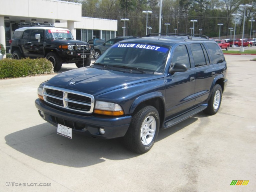 2003 Durango SLT - Patriot Blue Pearlcoat / Dark Slate Gray photo #1