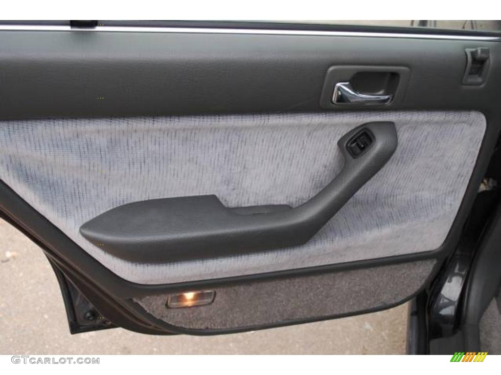 1992 Accord LX Sedan - Phantom Gray Pearl / Gray photo #27
