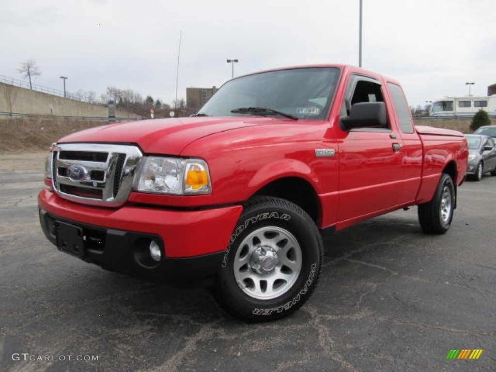 Torch Red 2011 Ford Ranger XLT SuperCab Exterior Photo #62390430