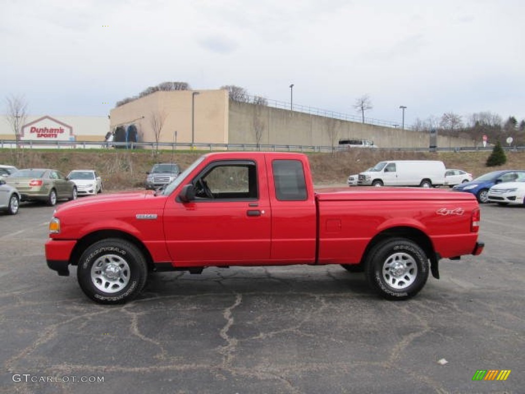 2011 Ranger XLT SuperCab - Torch Red / Medium Dark Flint photo #2