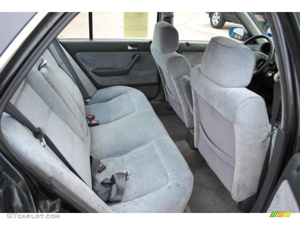 1992 Accord LX Sedan - Phantom Gray Pearl / Gray photo #34