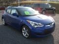 2012 Marathon Blue Hyundai Veloster   photo #4