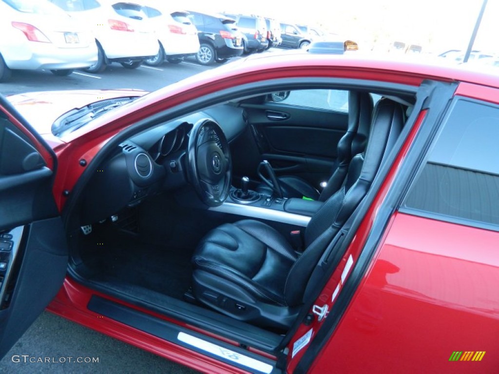 Black Interior 2004 Mazda RX-8 Grand Touring Photo #62393529