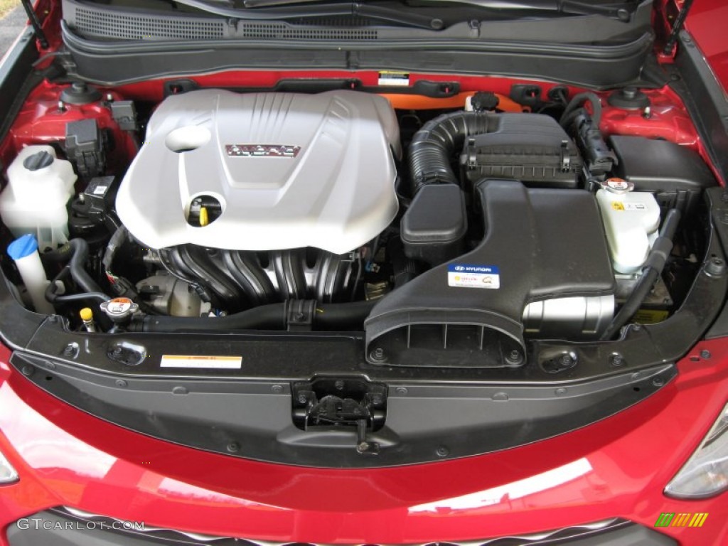 2011 Sonata Hybrid - Venetian Red / Camel photo #9