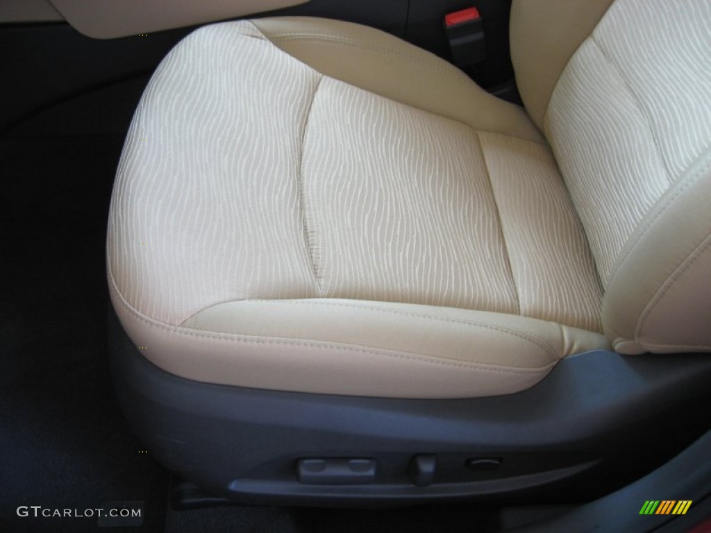 2011 Sonata Hybrid - Venetian Red / Camel photo #14