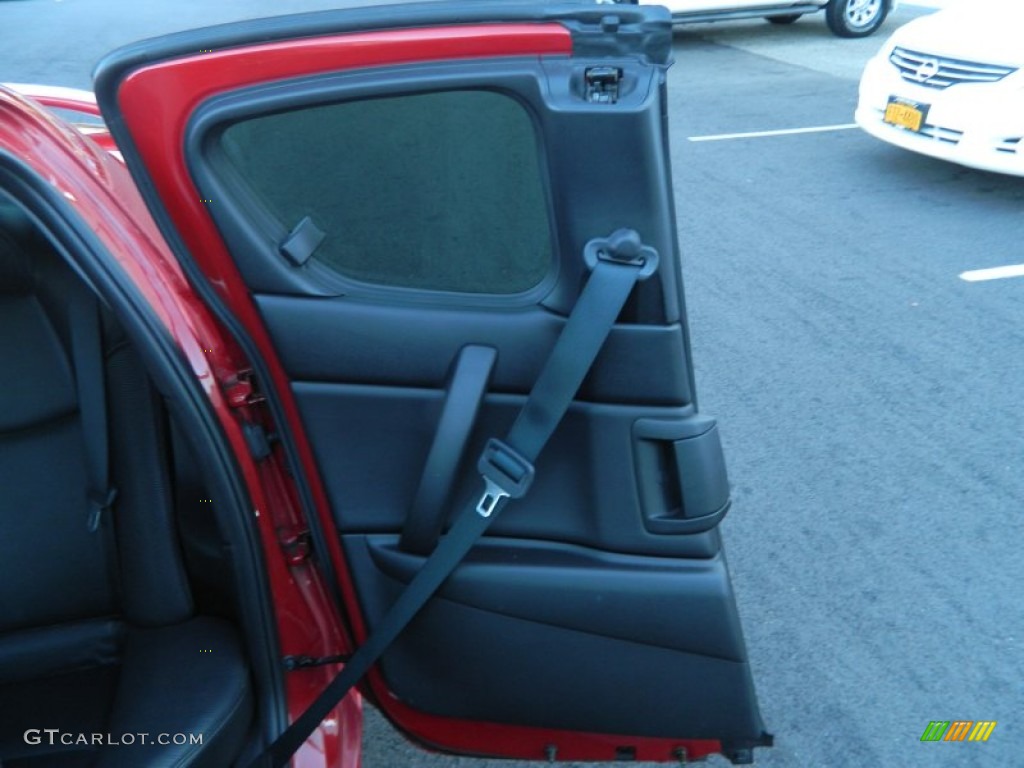 2004 Mazda RX-8 Grand Touring Black Door Panel Photo #62393589
