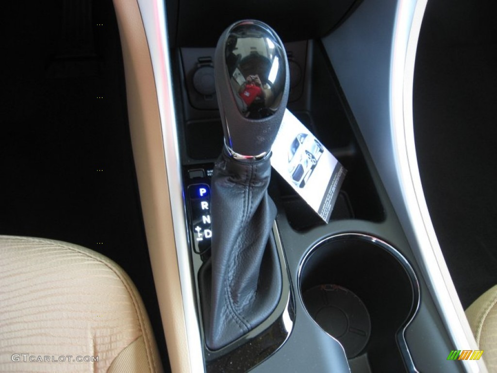2011 Sonata Hybrid - Venetian Red / Camel photo #25