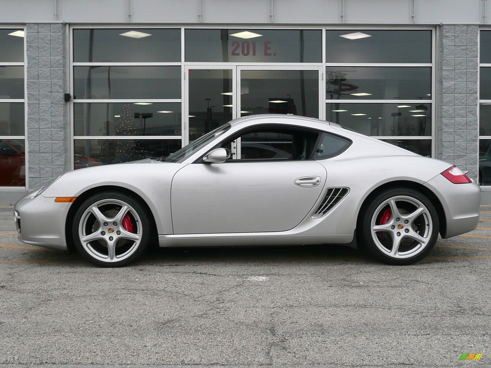 2006 Cayman S - Arctic Silver Metallic / Black photo #7