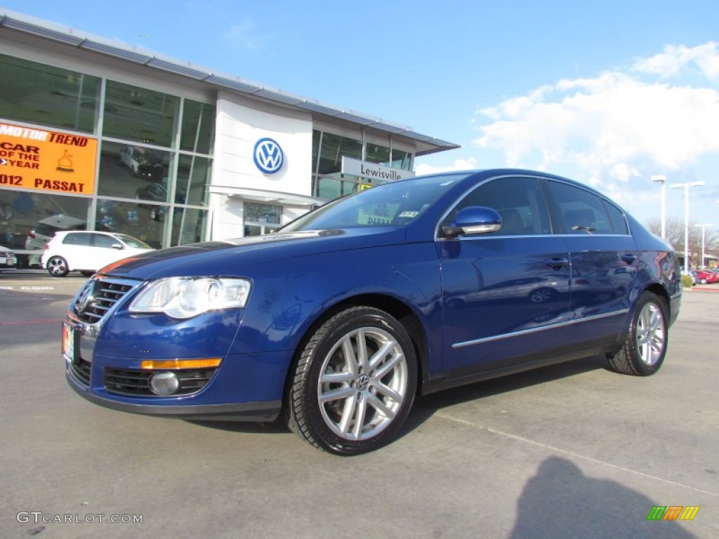 2008 Passat Lux Sedan - Cobalt Blue Metallic / Pure Beige photo #1