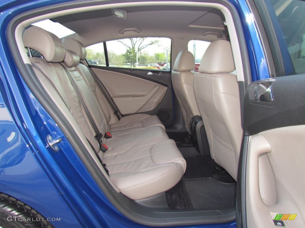 2008 Passat Lux Sedan - Cobalt Blue Metallic / Pure Beige photo #11