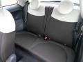 Tessuto Marrone/Avorio (Brown/Ivory) Rear Seat Photo for 2012 Fiat 500 #62394945