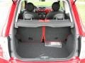 2012 Fiat 500 Tessuto Rosso/Nero (Red/Black) Interior Trunk Photo