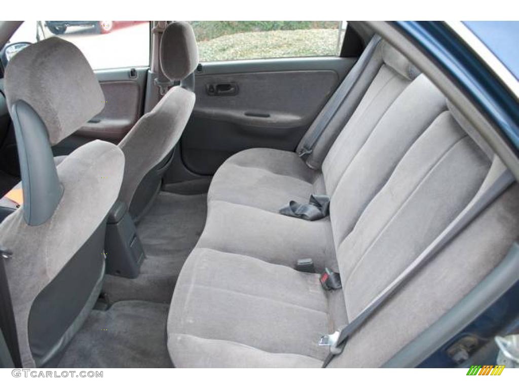 1992 Civic LX Sedan - Harvard Blue Pearl / Gray photo #26