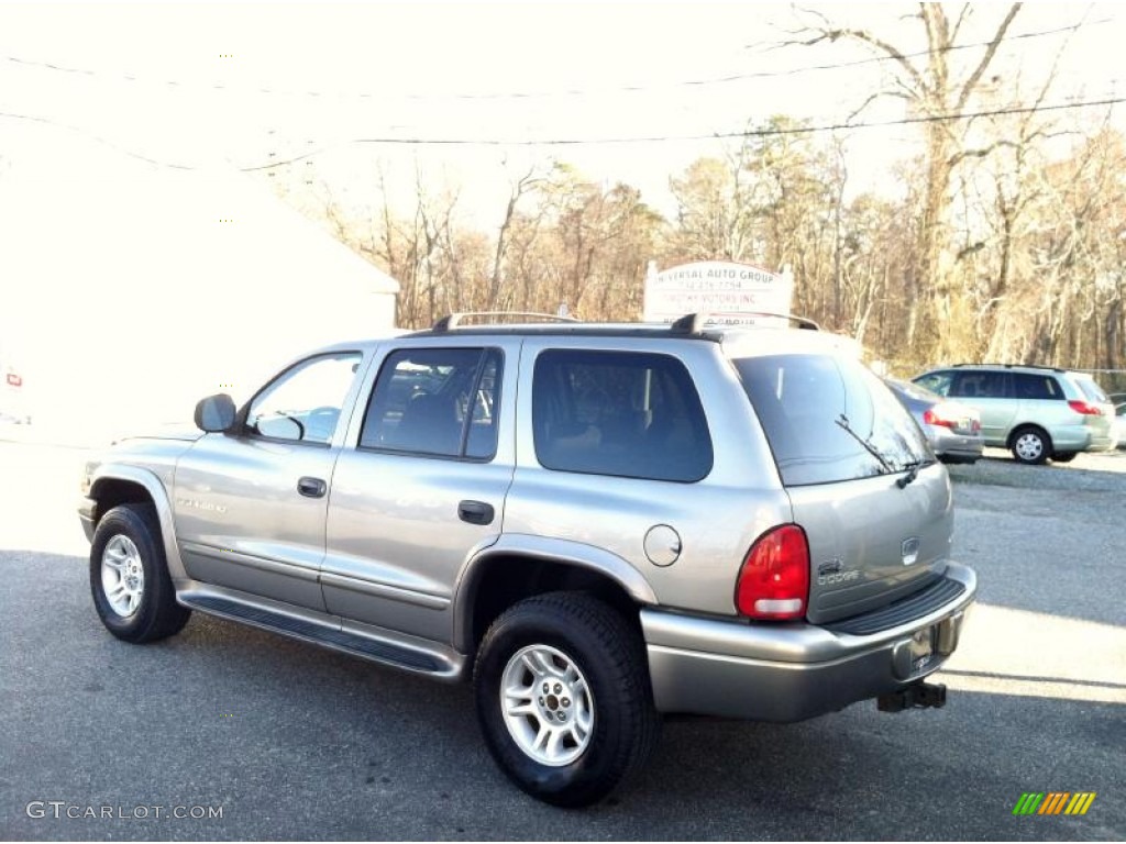 2000 Durango SLT 4x4 - Bright Platinum Metallic / Agate Black photo #5