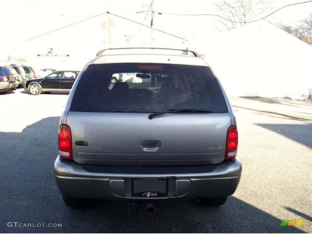2000 Durango SLT 4x4 - Bright Platinum Metallic / Agate Black photo #6