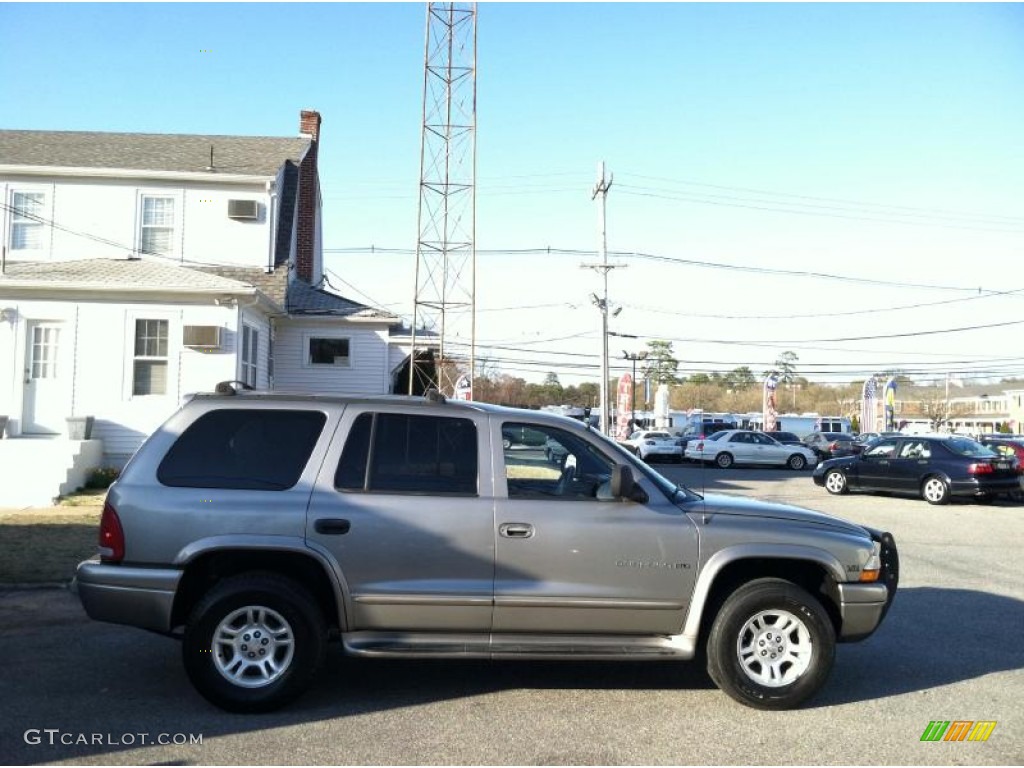 2000 Durango SLT 4x4 - Bright Platinum Metallic / Agate Black photo #8