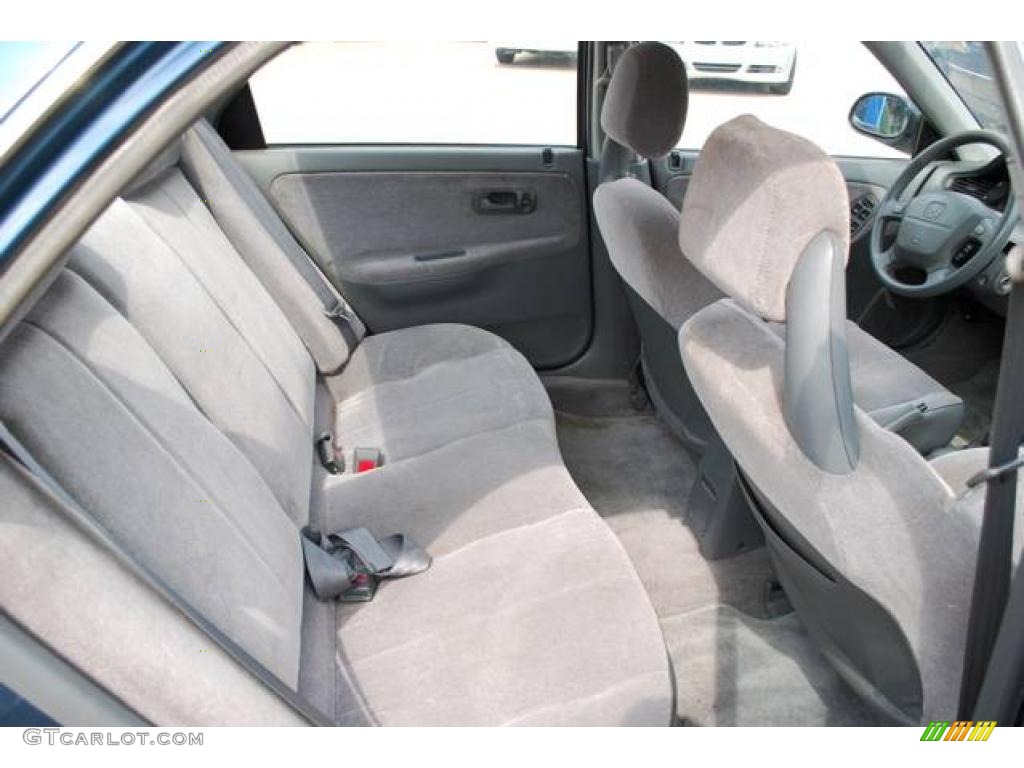 1992 Civic LX Sedan - Harvard Blue Pearl / Gray photo #31