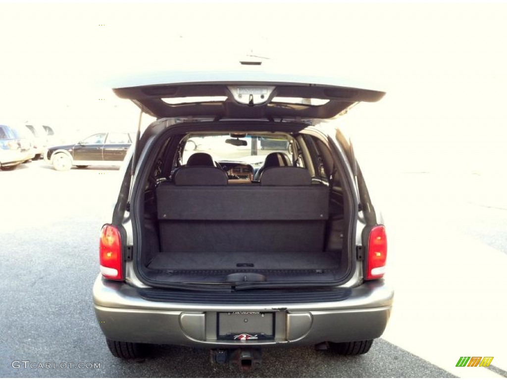 2000 Durango SLT 4x4 - Bright Platinum Metallic / Agate Black photo #9