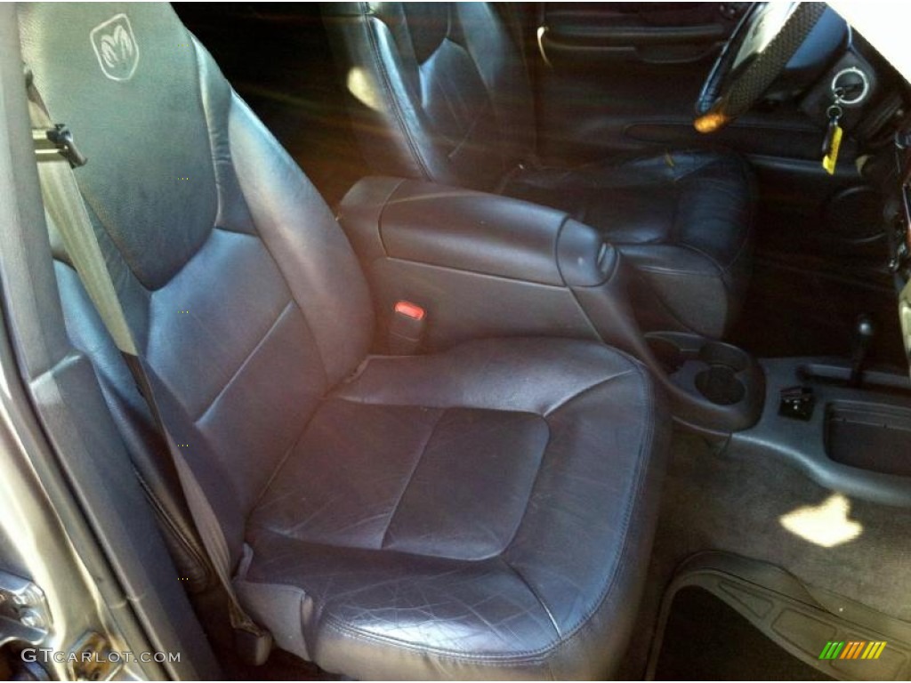 2000 Durango SLT 4x4 - Bright Platinum Metallic / Agate Black photo #14