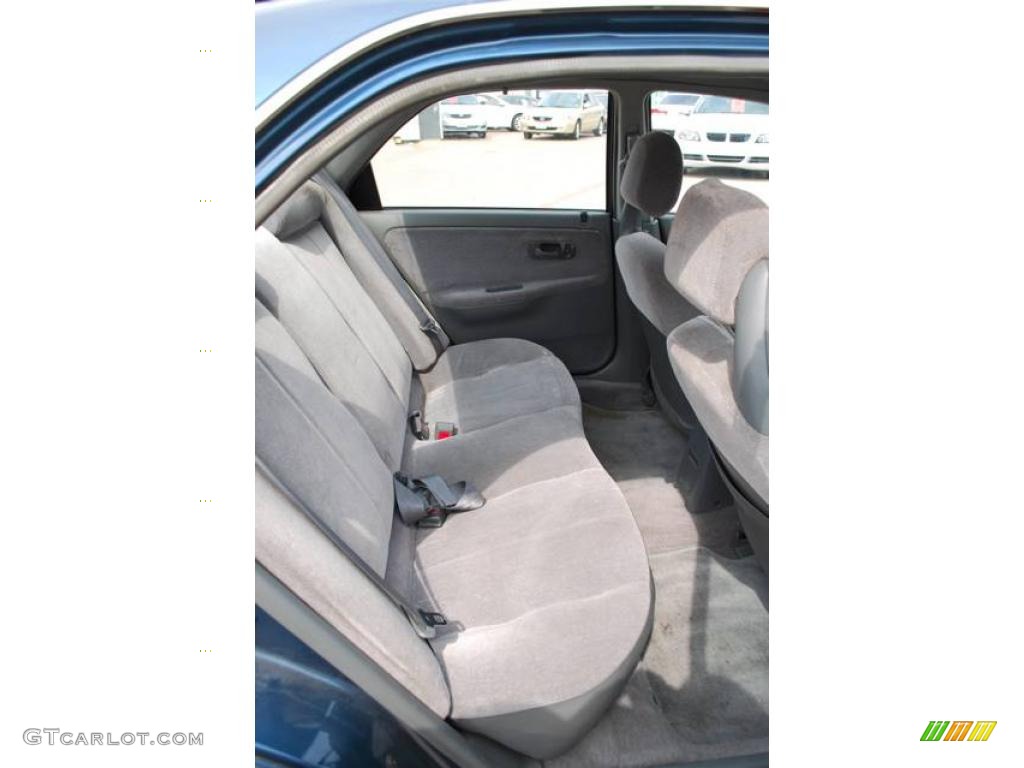 1992 Civic LX Sedan - Harvard Blue Pearl / Gray photo #32