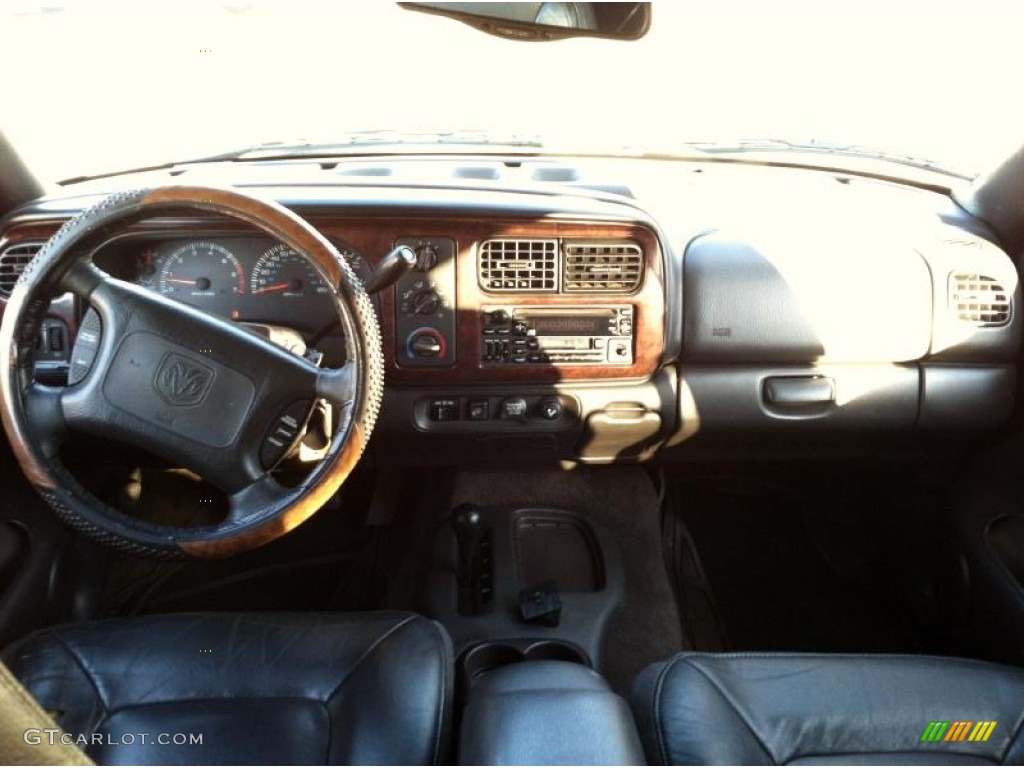 2000 Durango SLT 4x4 - Bright Platinum Metallic / Agate Black photo #18