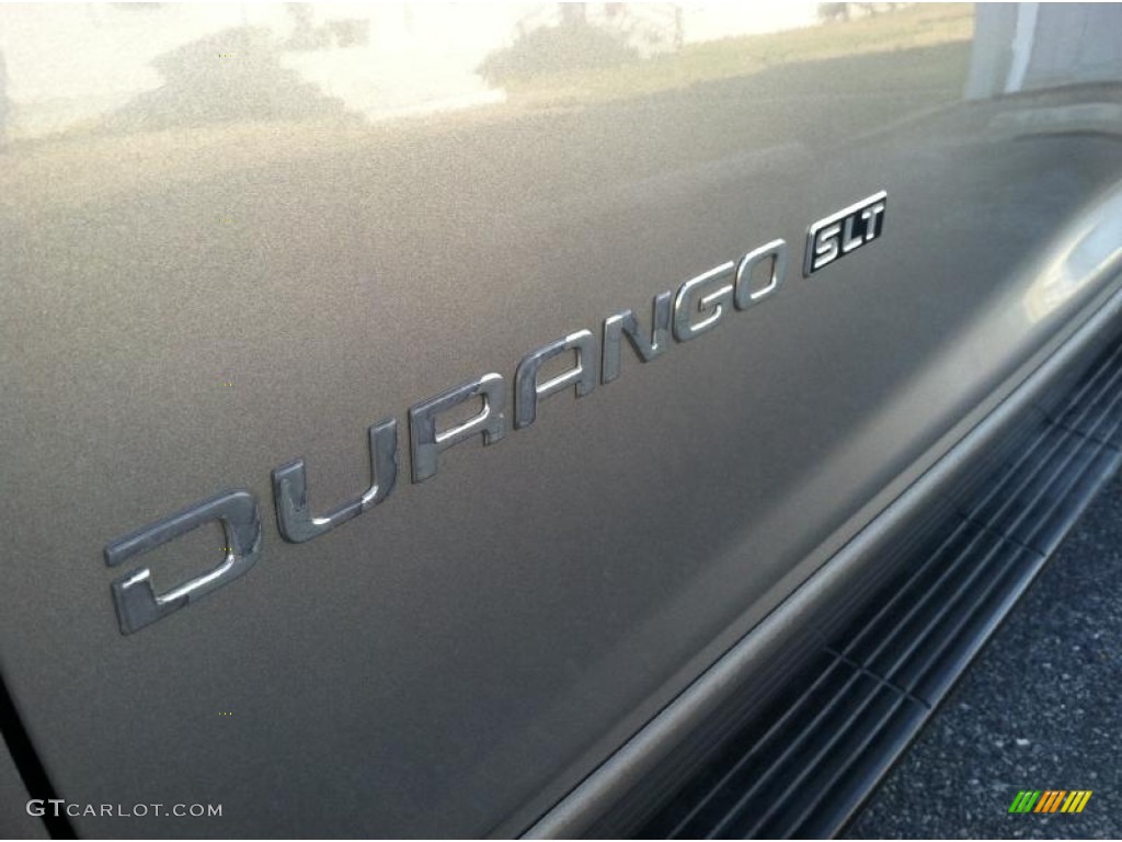 2000 Durango SLT 4x4 - Bright Platinum Metallic / Agate Black photo #26
