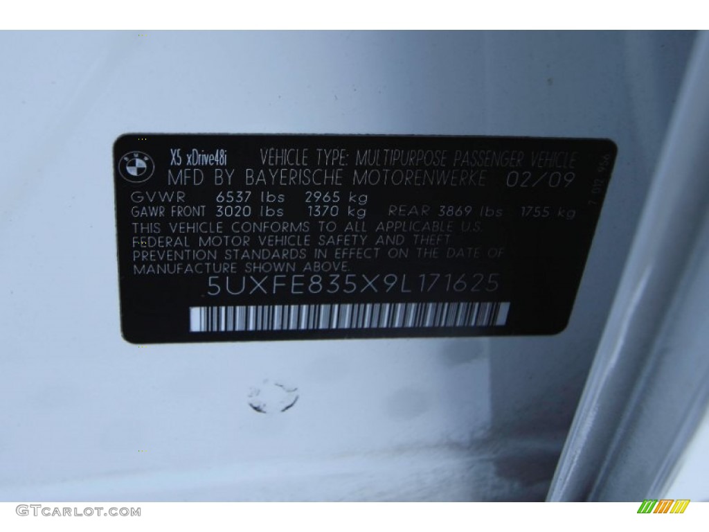 2009 X5 xDrive48i - Alpine White / Black photo #18