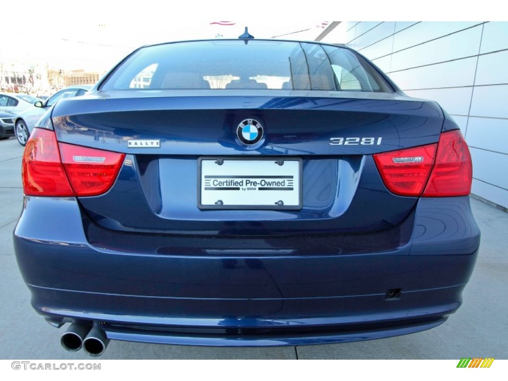 2011 3 Series 328i xDrive Sedan - Deep Sea Blue Metallic / Saddle Brown Dakota Leather photo #5